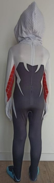 Nowy strój kostium Spiderman Gwen Stacy Ghost Spider Spidey Marvel (Rozm.120)