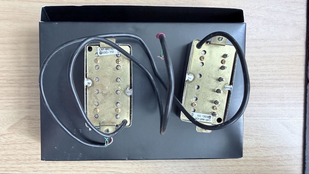 Pickups Seymour Duncan e Roswell e Fender