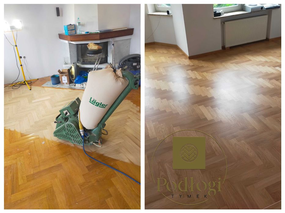 Cyklinowanie | Renowacja schodów | Układanie podłóg