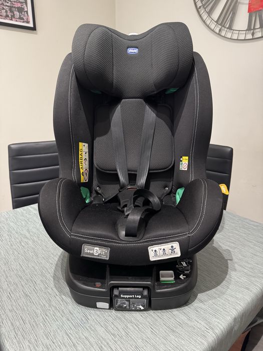 Cadeira auto chico com base isofix 360