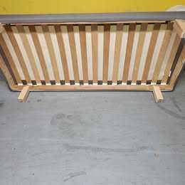 Cama sommier Cinzento escuro