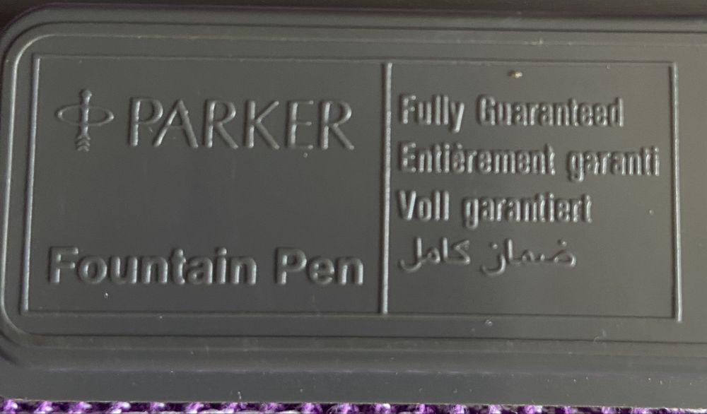 Caneta tinta permante Parker