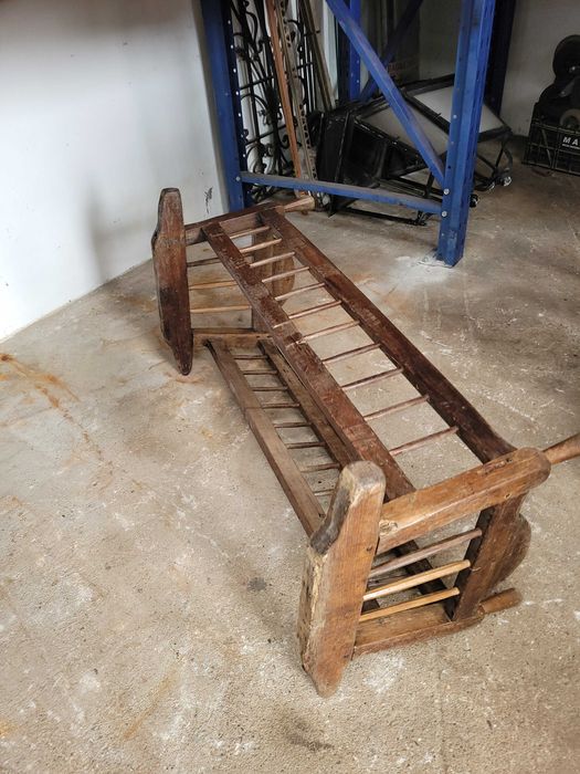 Cama para bébé rustica vintage