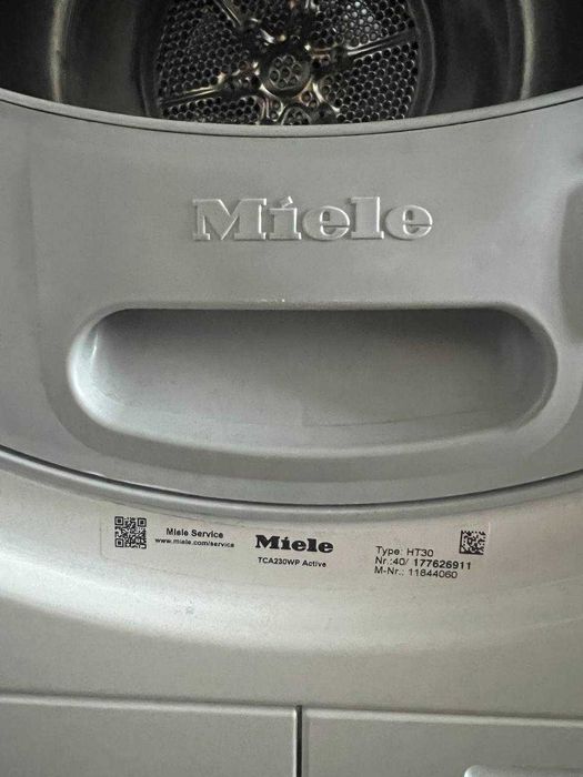 сушильна машина miele TCA230WP