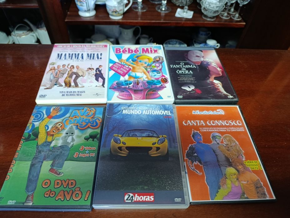 DVD história antigas