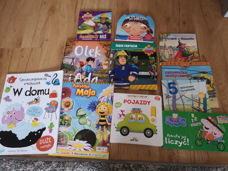 Zestaw książek dla dzieci