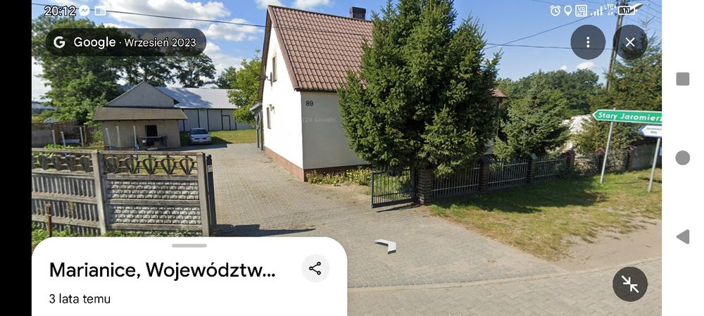 wynajmę dom budynkami gospodarczymi