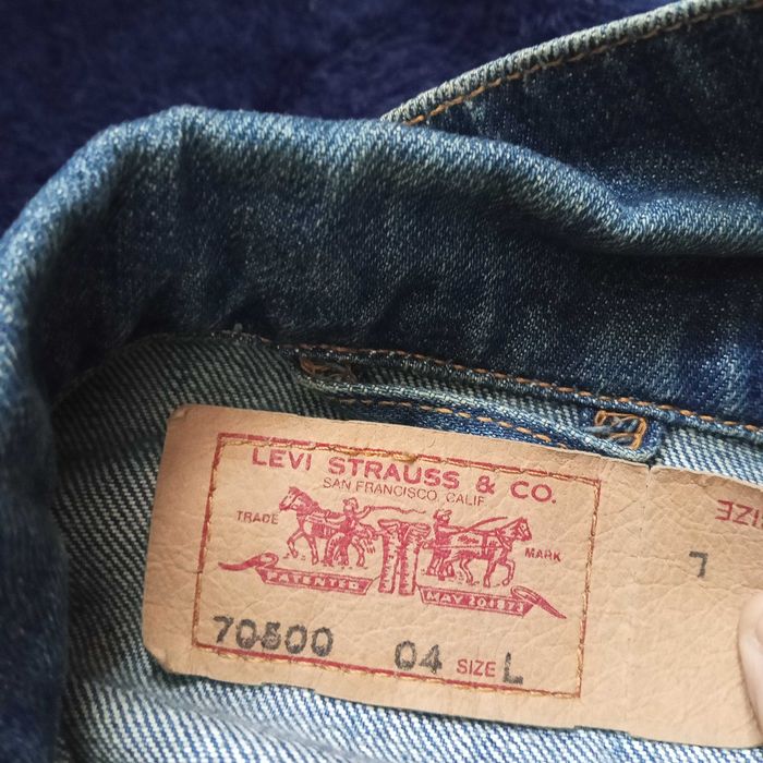 Kurtka jeans marki Levis rozm im ar L