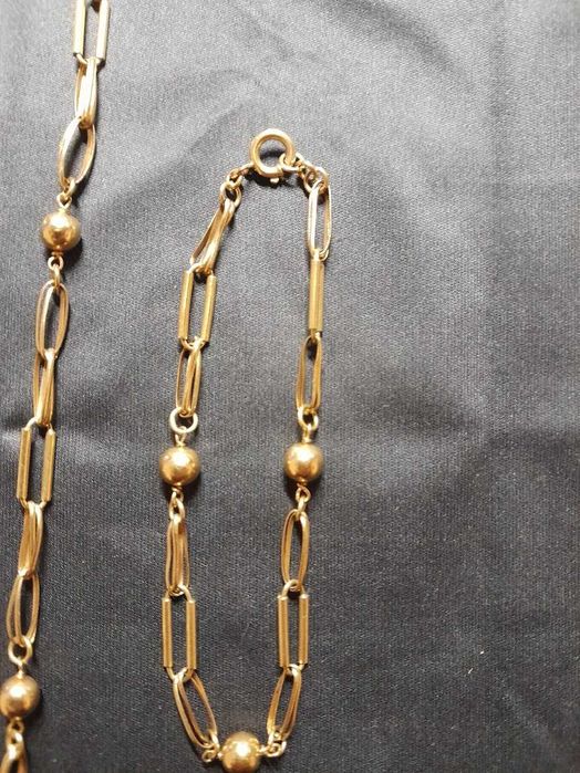 Fio + Pulseira em Ouro 19.2k