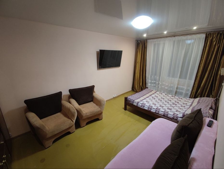 Комфортная квартира, смарт ТВ, метро Победа