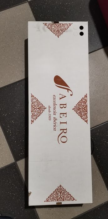 Szynka jamon hiszpańska pokrowiec tekstylny karton