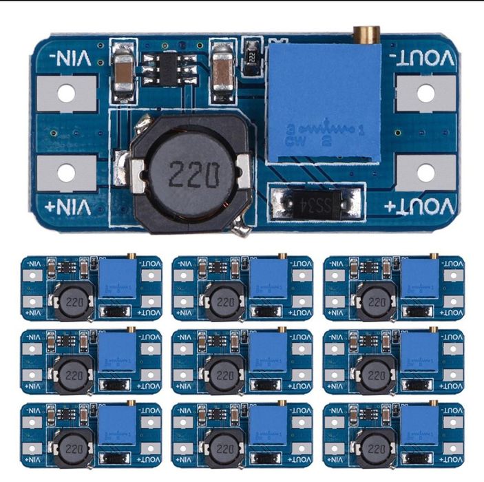 Dc dc повышающий модуль mt3608