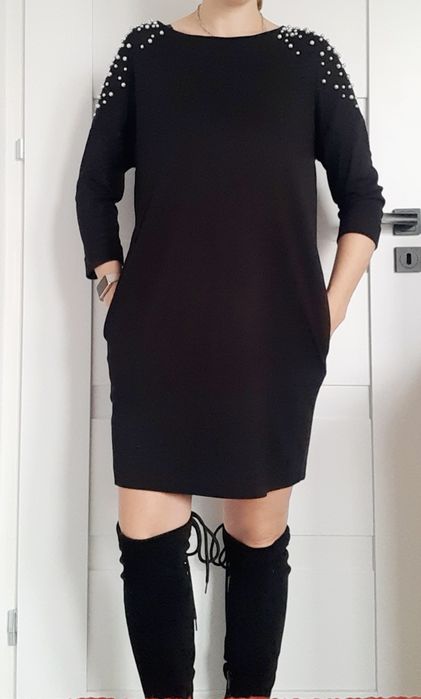 Sukienka czarna M