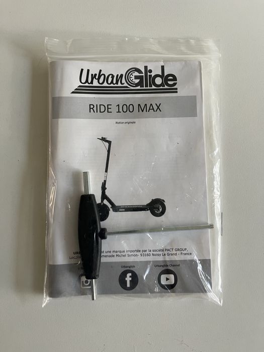 Trotinete Elétrica UrbanGlide Ride 100 Max – Excelente Estado