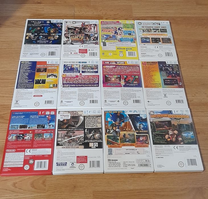 Jogos Wii/Wii U (Originais Nintendo)