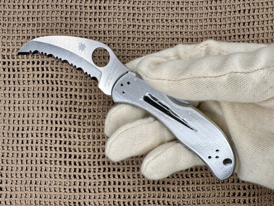 Легендарий Spyderco Harpy C08S VG-10 made in Japan