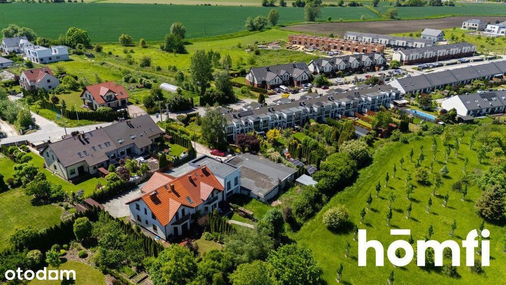 Szereg 100 m² z ogrodem | Iwiny z widokiem na park