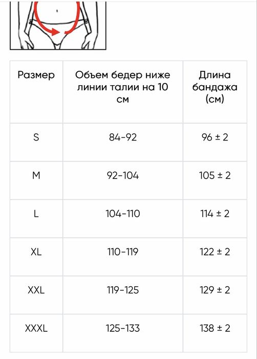 Бандаж для вагітних (допологовий) та післяпологовий XXL