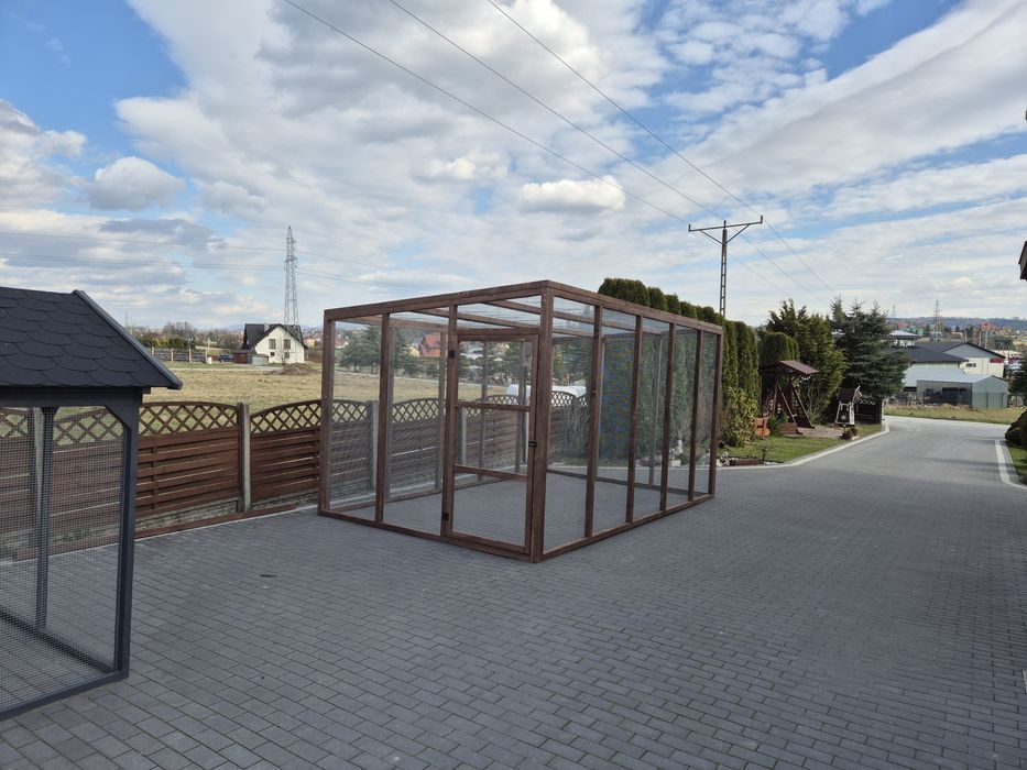 Woliera dla kotów, ptaków