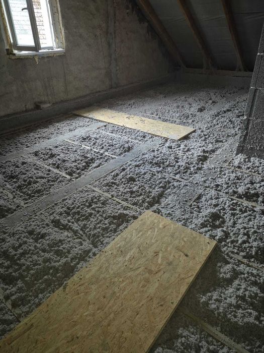 IZOLACJE WDMUCHIWANE Docieplanie Wełną Mineralną i Celulozą