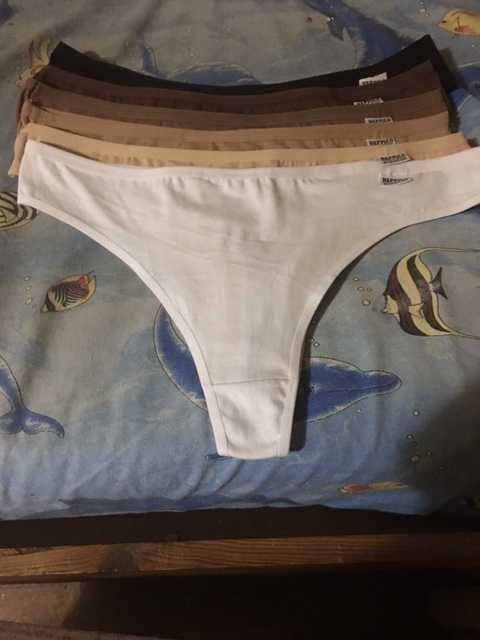 Pack 6 cuecas  XXL fio dental novas