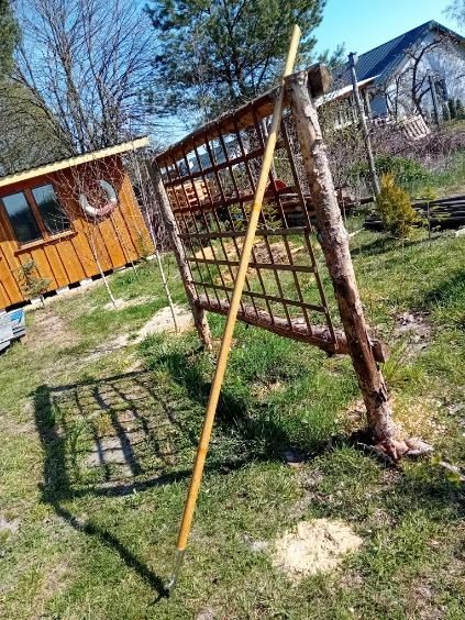 Solidny bosak do łodzi, stal nierdzewna