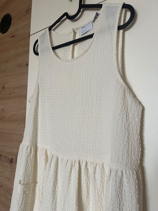 Biały krótki kombinezon Asos Design XS 34