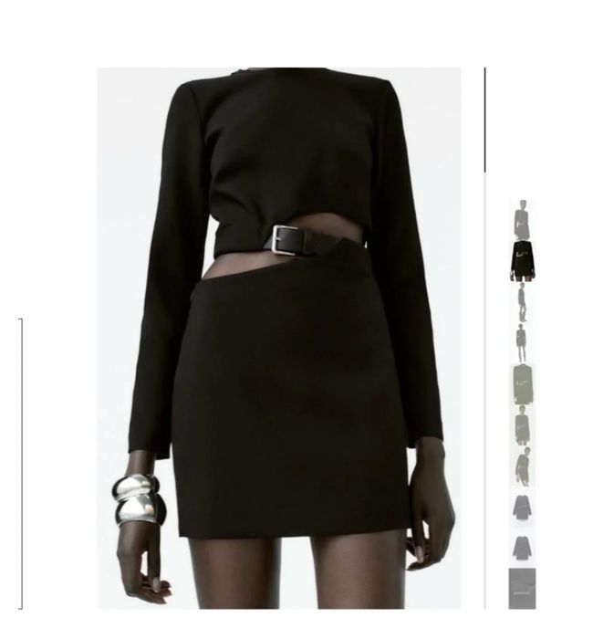 Сукня Zara чорна р.L