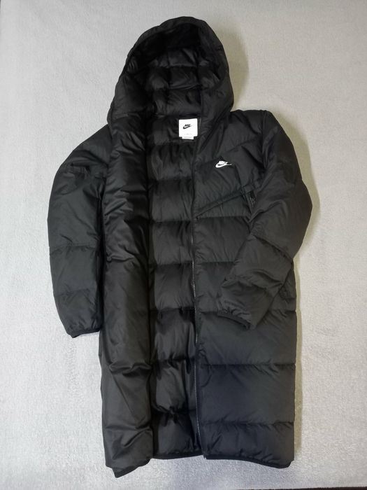 Nike довгий зимовий пуховик