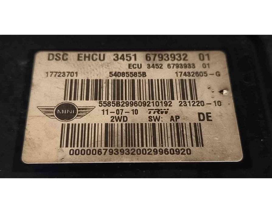 ABS 3451 6793932 01 - MINI MINI Cabriolet