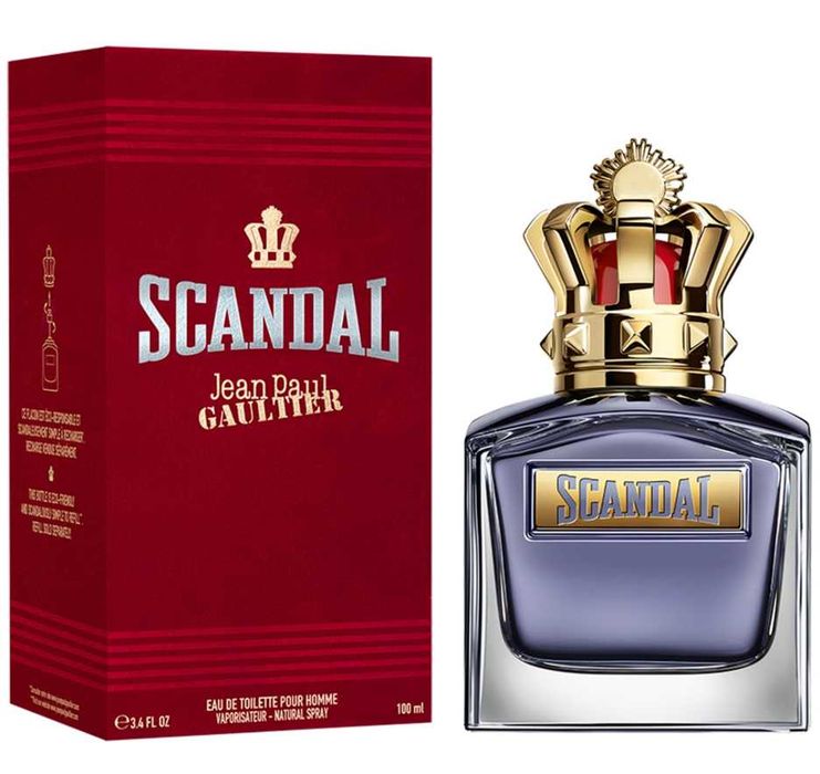Jean Paul Gaultier Scandal Pour Homme EDT 100 мл - чоловічий парфум, східно-деревний аромат, туалетна вода | Скандал Готье мужские духи (mph00522)