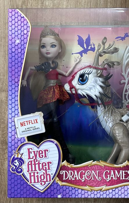 Лялька Ever After High Apple White Dragon Games Еппл Вайт Эппл Дракон
