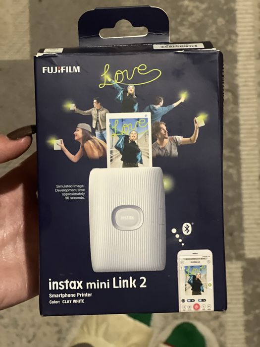 Продам  Fujifilm Instax Mini Link 2 (Clay White)