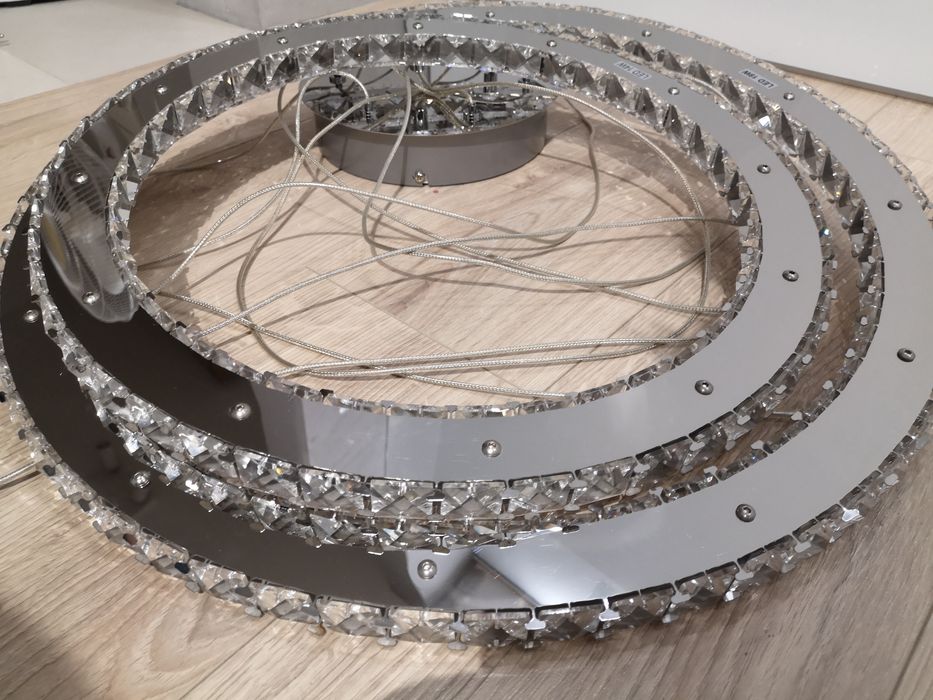 Lampa wisząca Shoshone chrom LED INSPIRE