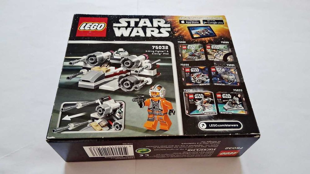 Lego Star Wars 75032 X-Wing Fighter Microfighter Series 1 selado
