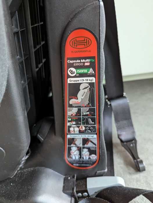 Автокрісло ISOFIX HEYNER MultiFix ERGO 3D Pantera Black (786 110)