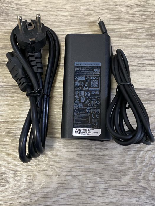 Зарядка,Блок живлення для ноутбука Dell 65W/90W/130W USB Type C