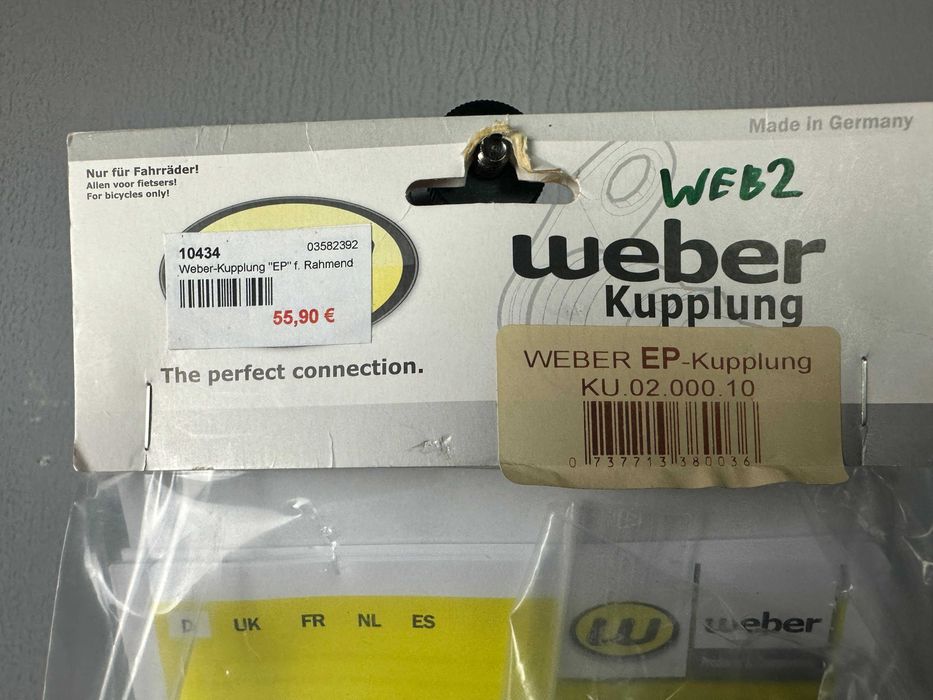 Zaczep do przyczepy rowerowej webber //