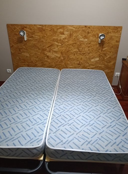 Colchão/ estrutura cama