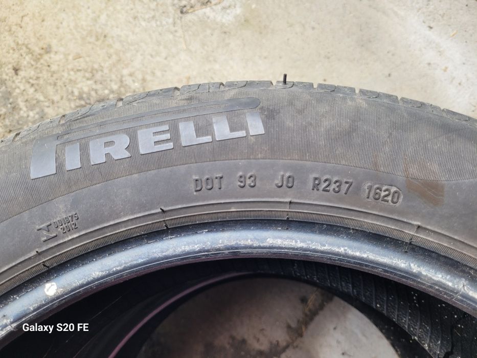 Opony Pirelli 2020 r bieżnik 6mm  2szt