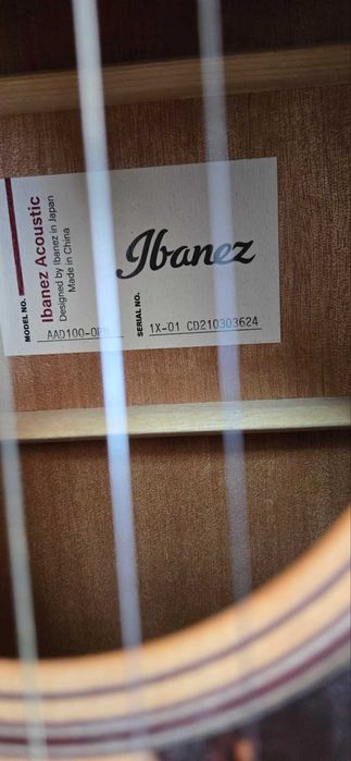 Акустическая гитара Ibanez AAD100