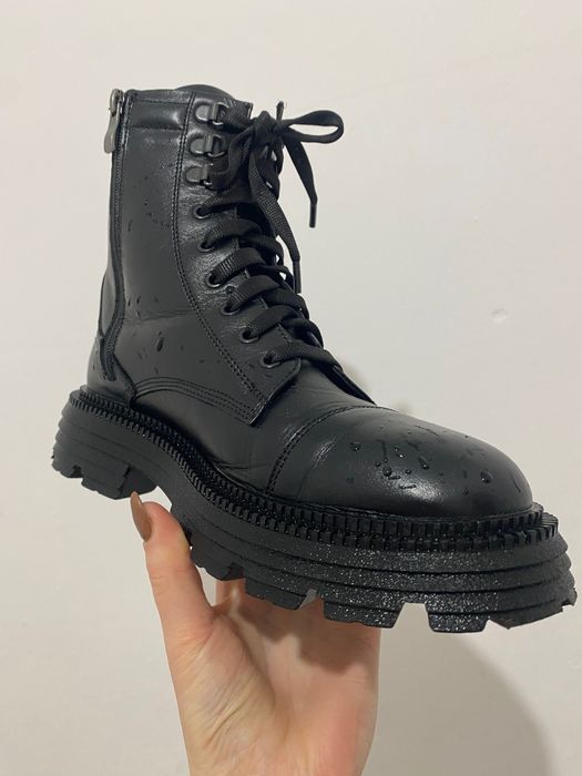 Взуття зимове . Натуральна шкіра . Жіночі ботінки