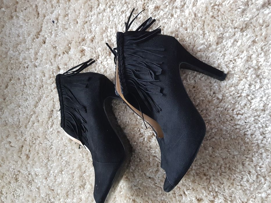 nowe skórzane półbuty na obcasie Pablo Gerard Darel r.39