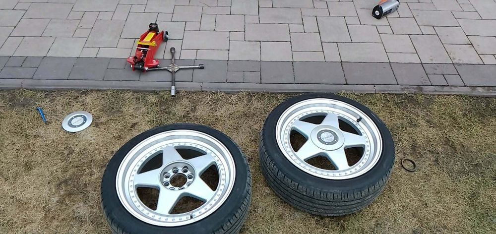 Alufelgi DARE 17 4x100 4x108 z oponami