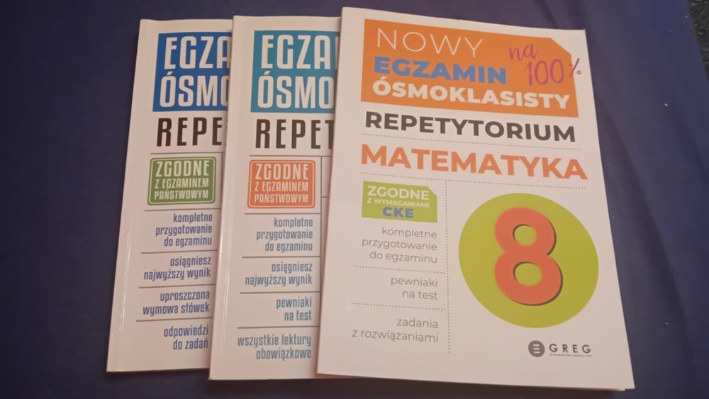 Zestaw repytorium do e8