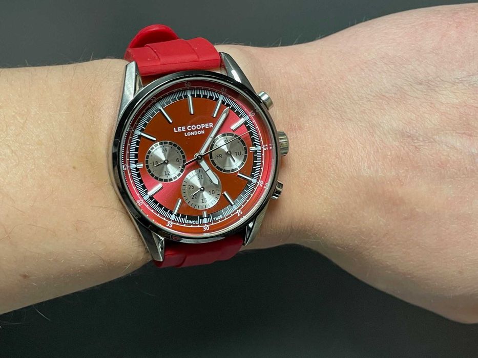 Jak nowy Zegarek męski Lee Cooper Spring 24 LC07987.388