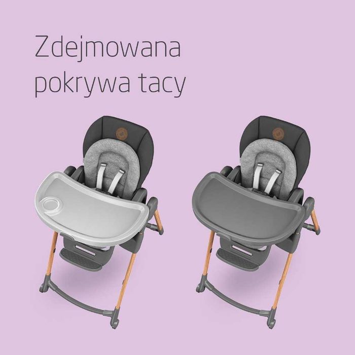 крісло для годування дитяче MAXI-COSI MINLA 8392 сірий