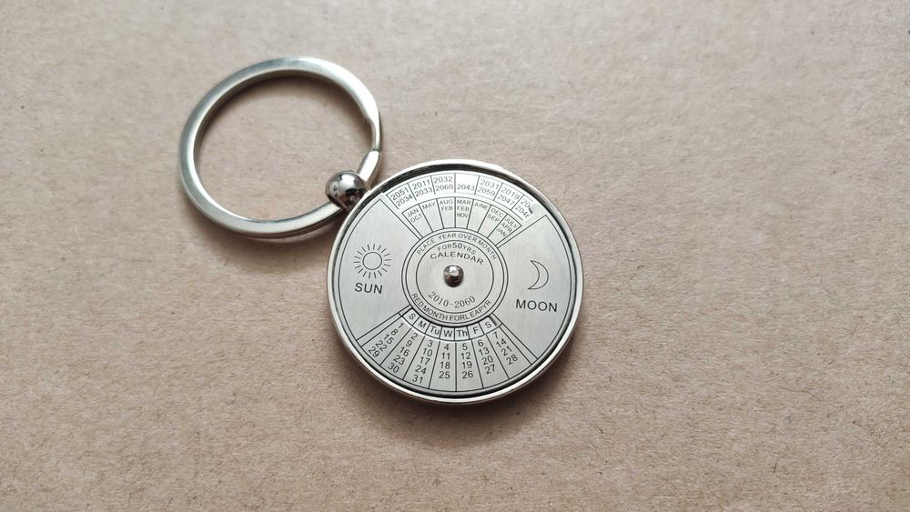 Porta-Chave Calendário 50 Anos