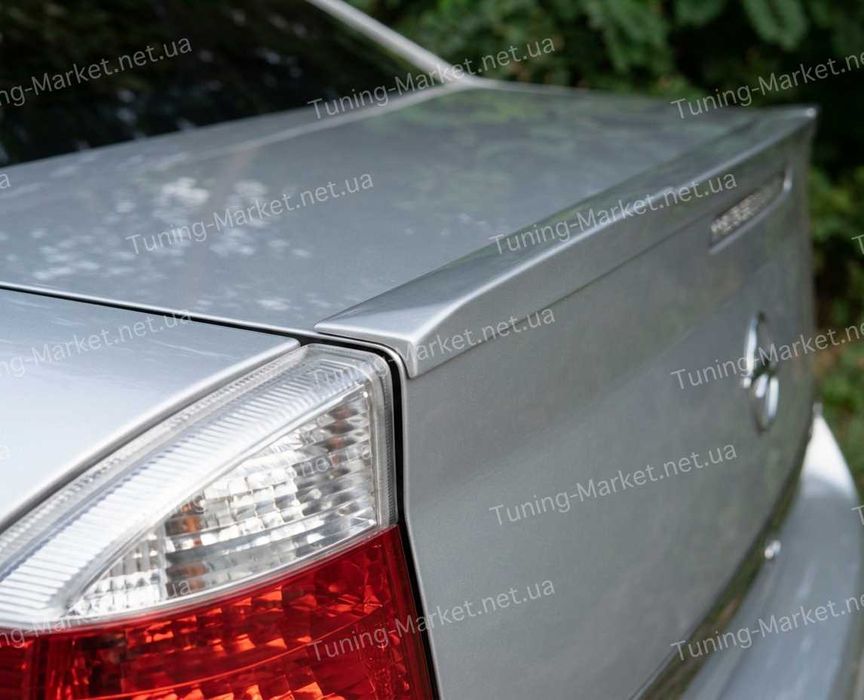 Лип спойлер на крышку багажника Opel Vectra C, Козырек на заднее стекло Опель Вектра Ц