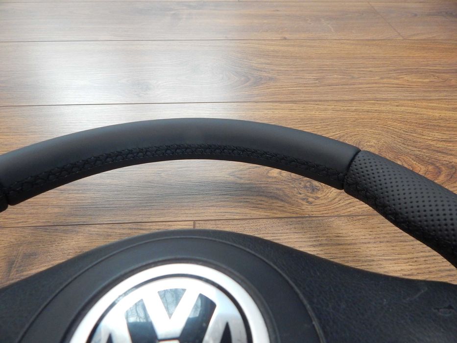 Kierownica + poduszka VW Golf IV Passat B5 Bora nowa skóra